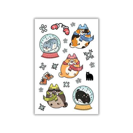 Winter Wonderland - Four Bears Sticker Club