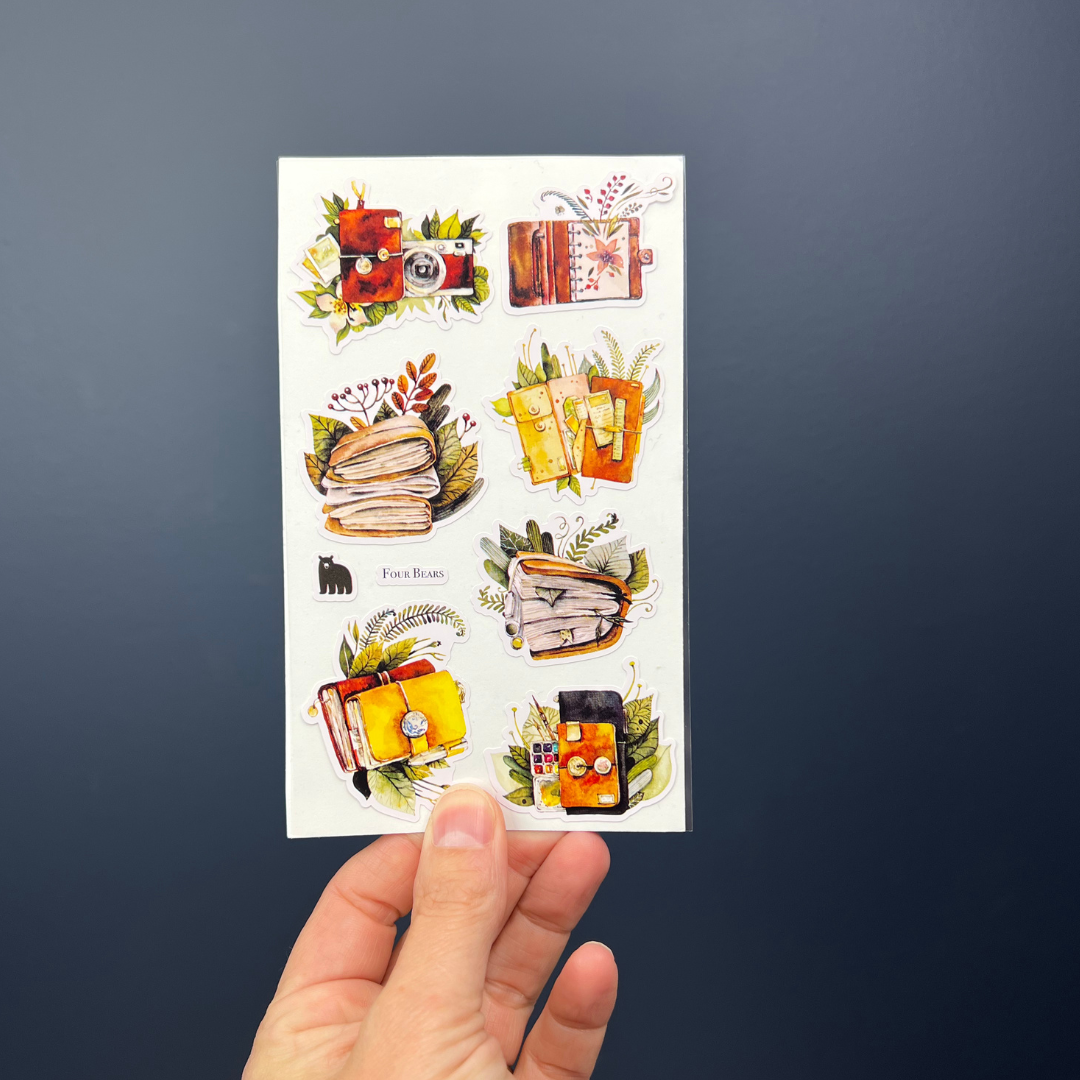 4 Bears Notebook Nature Notebooks – Four Bears Sticker Club