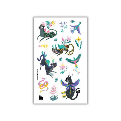 Jungle Spirits - Four Bears Sticker Club