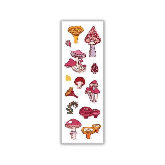 Mushroom Madness - Four Bears Sticker Club
