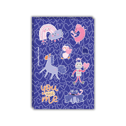 You and Me - Four Bears Sticker Club