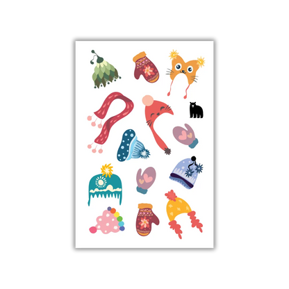 Chilly Season - Four Bears Sticker Club