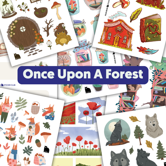 October 2025 Big Kids Sticker Club