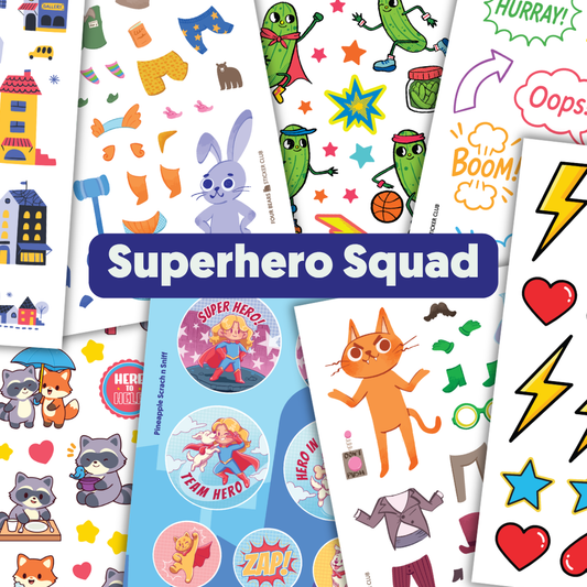 April 2026 Little Kids Sticker Club