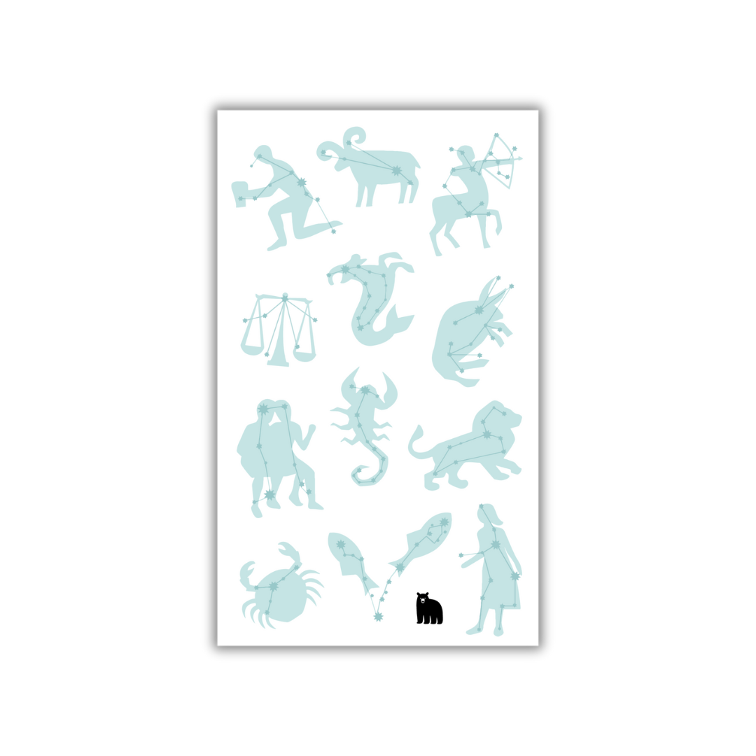 The Four's Sign Sticker Signs of the Zodiac – Four Bears Sticker Club