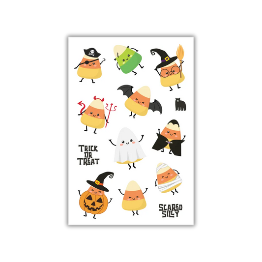Candy Corn Cuties - Four Bears Sticker Club