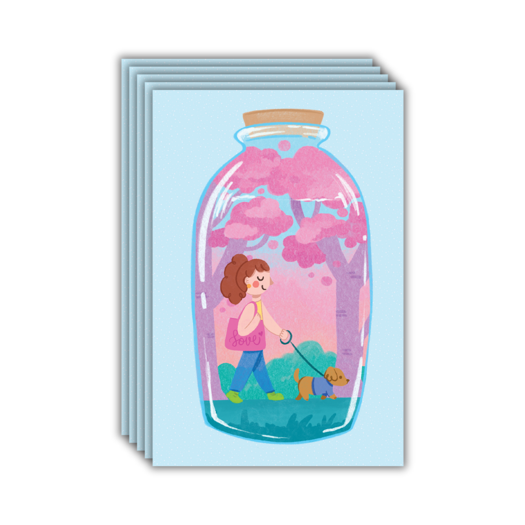 Lovely Walk Postcards