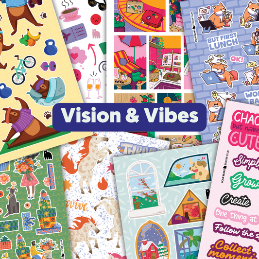 December 2025 Big Kids Sticker Club