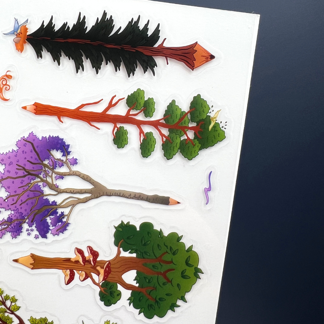 Pencil Trees