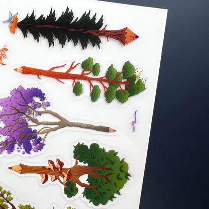 Pencil Trees