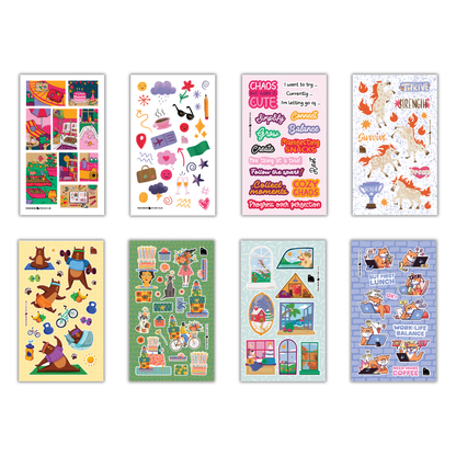 December 2025 Big Kids Sticker Club