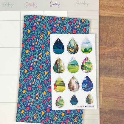 Raindrop Landscapes