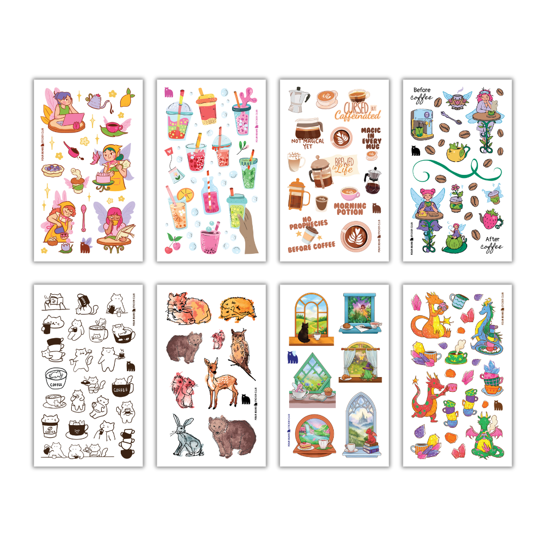 April 2026 Big Kids Sticker Club