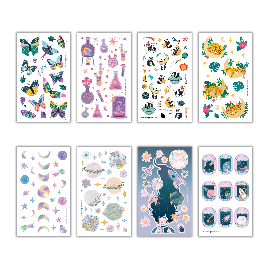 July 2026 Big Kids Sticker Club