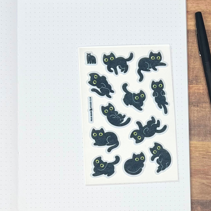 Fuzzy Black Cats