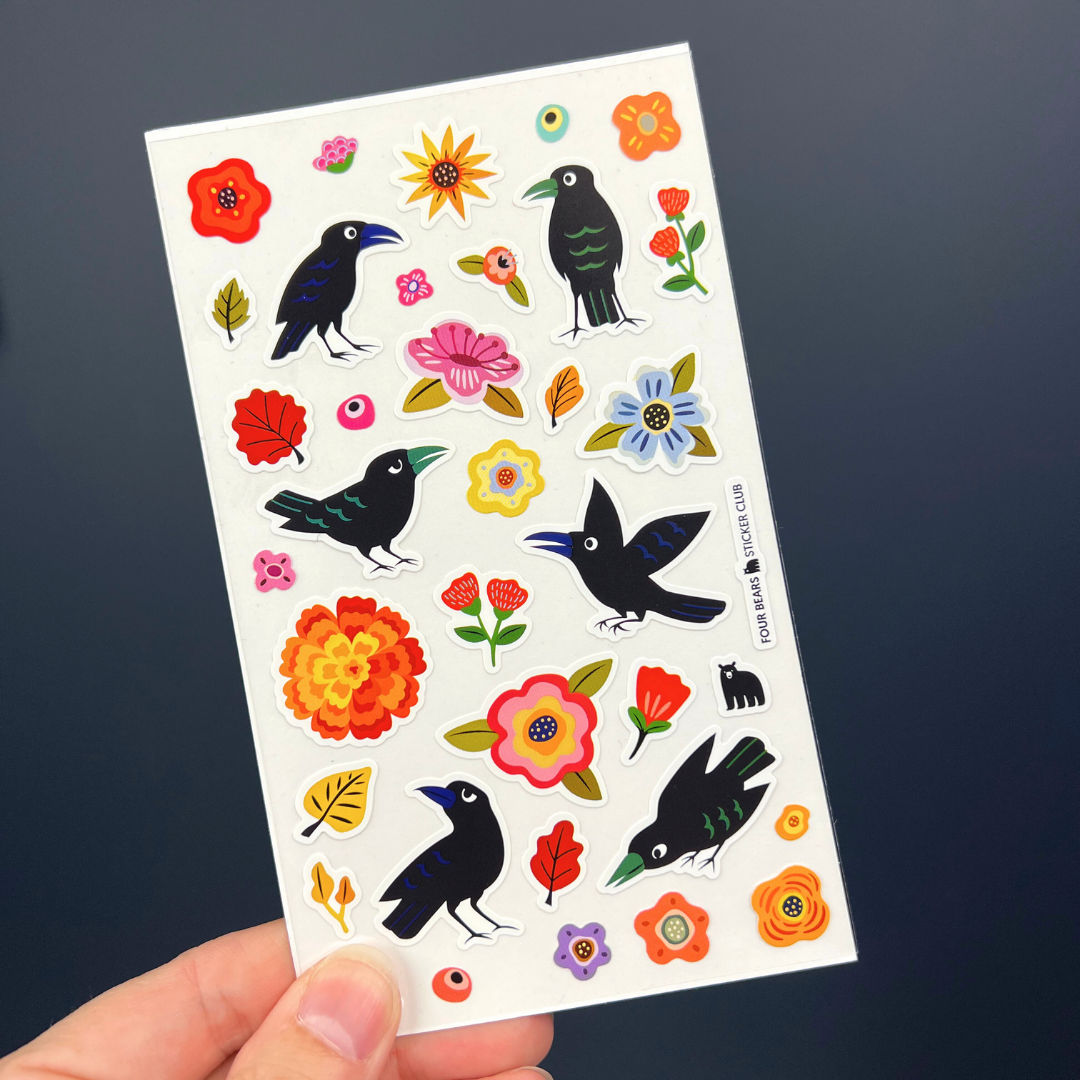Crows In Bloom