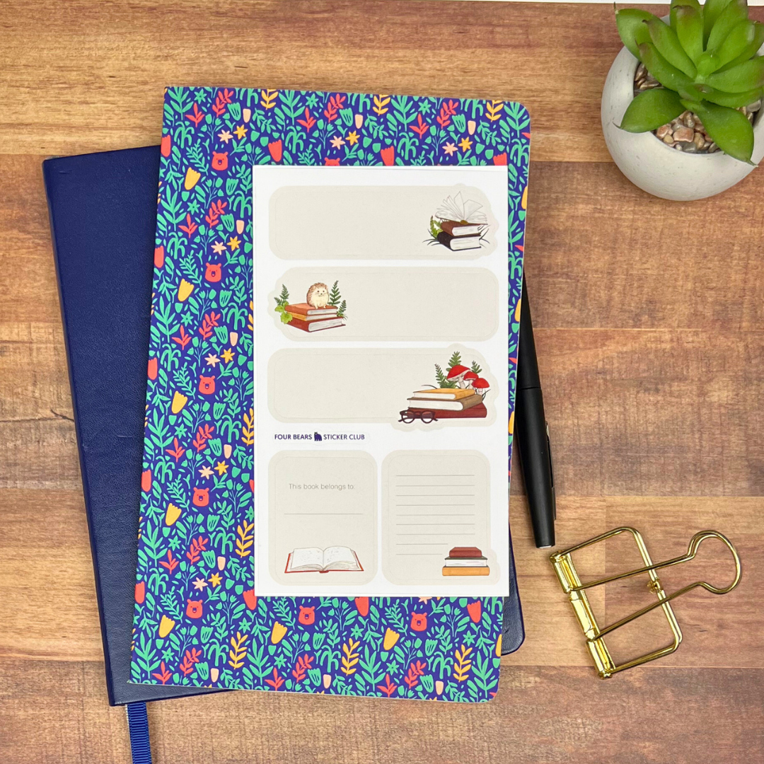 Forest Library Labels