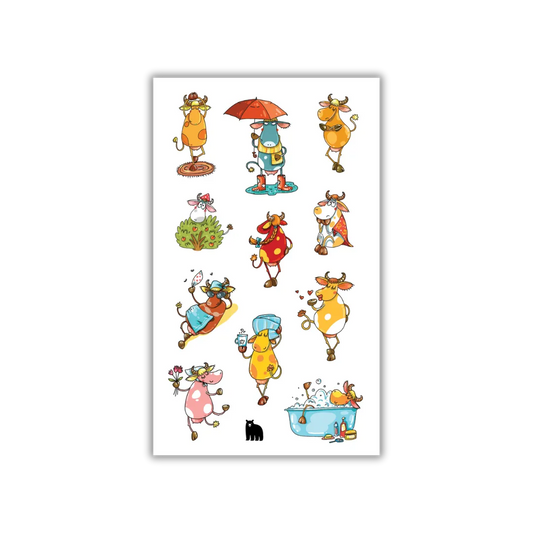 Udderly Amusing - Four Bears Sticker Club