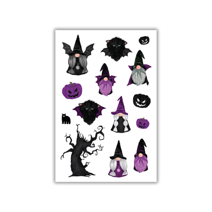 Haunted Gnomes - Four Bears Sticker Club
