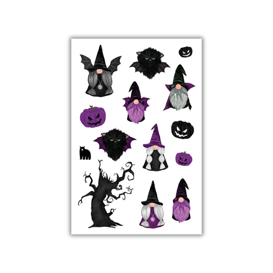 Haunted Gnomes - Four Bears Sticker Club