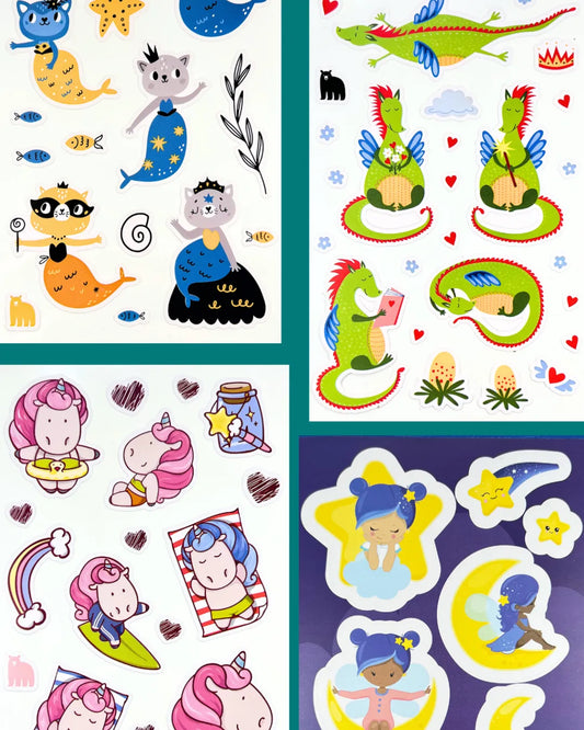 May 2023 Little Kids - Four Bears Sticker Club