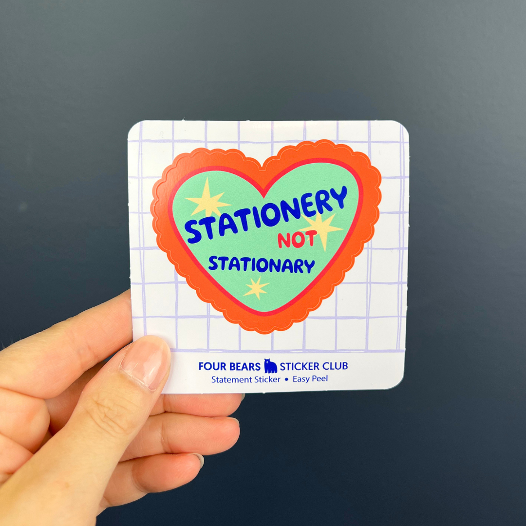 Stationery Not Stationary