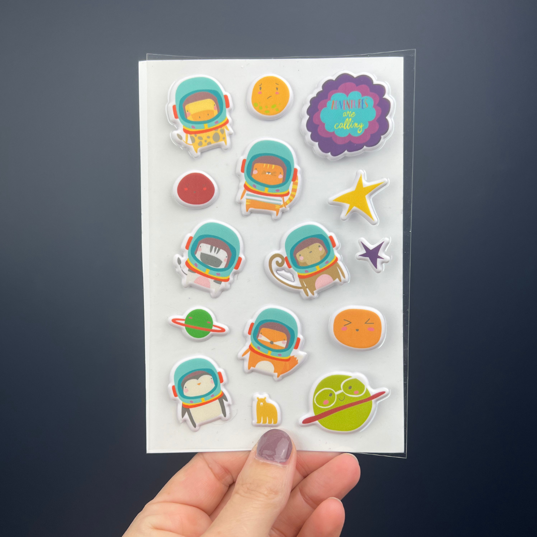 Puffy Animal Astronauts