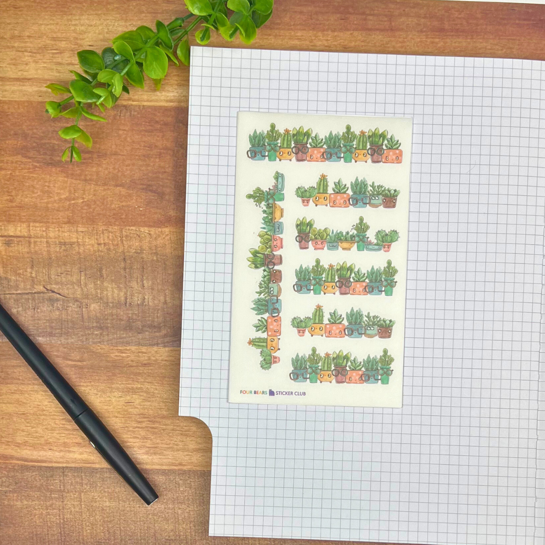 Cutest Cactus Washi