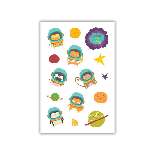 Puffy Animal Astronauts
