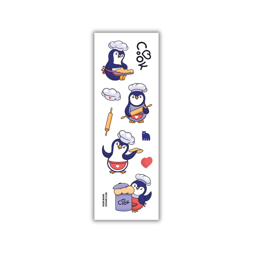 Future Chef - Four Bears Sticker Club