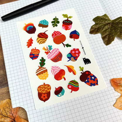 Rainbow Acorns