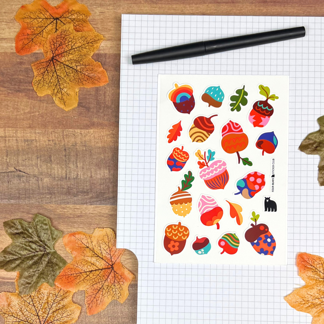 Rainbow Acorns