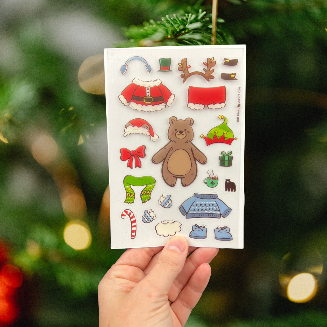 Dress The Holiday Bear