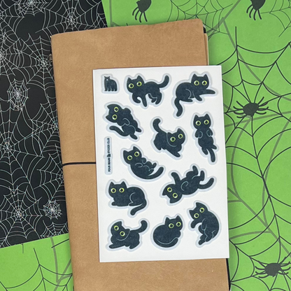 Fuzzy Black Cats