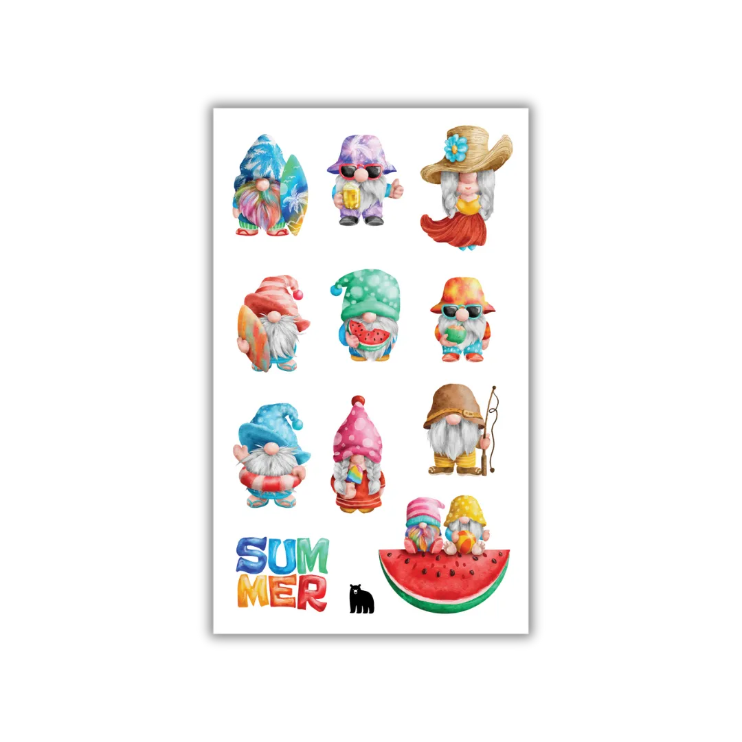 Chillin' with my Gnomies - Four Bears Sticker Club