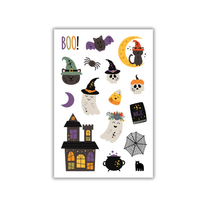 Haunted Night - Four Bears Sticker Club