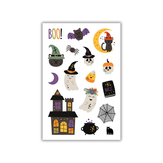 Haunted Night - Four Bears Sticker Club