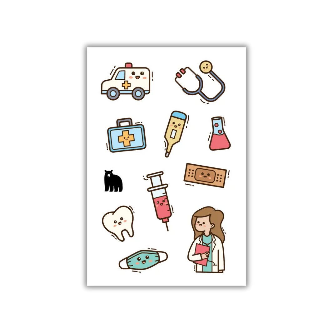 All Sticker Sheets – Four Bears Sticker Club