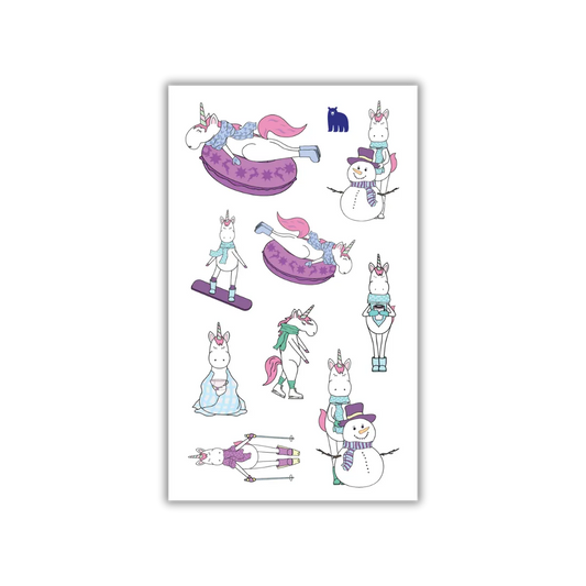 Chilly Unicorns - Four Bears Sticker Club