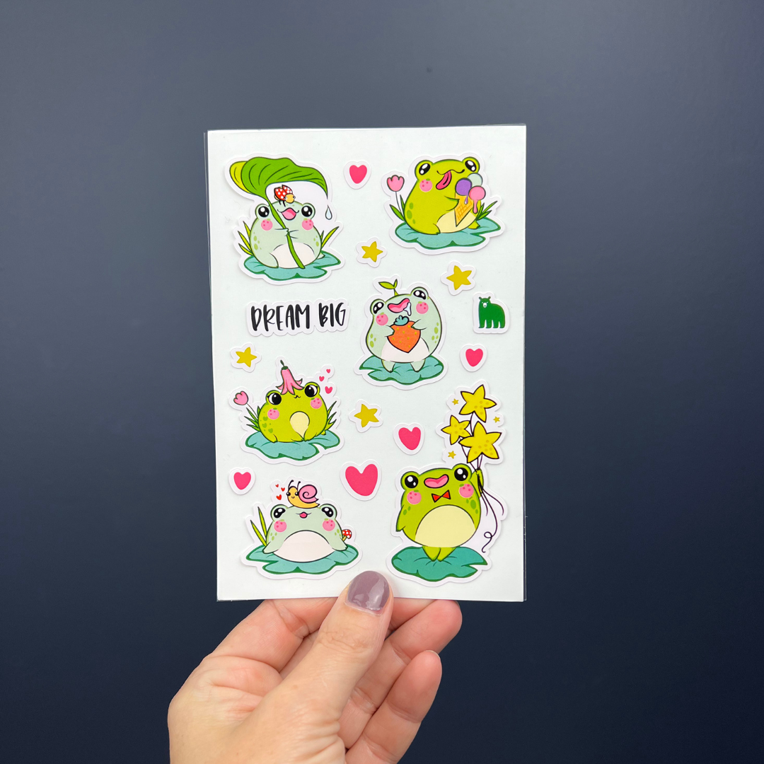 Dream Big Frogs
