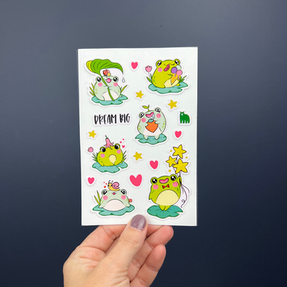 Dream Big Frogs