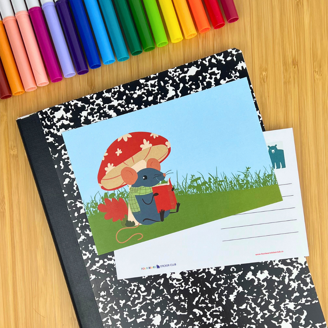 Once Upon A Mushroom Postcards