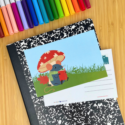 Once Upon A Mushroom Postcards