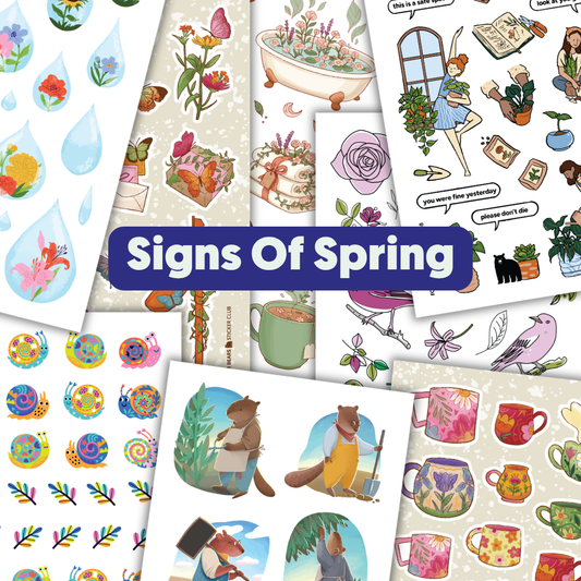 March 2026 Big Kids Sticker Club