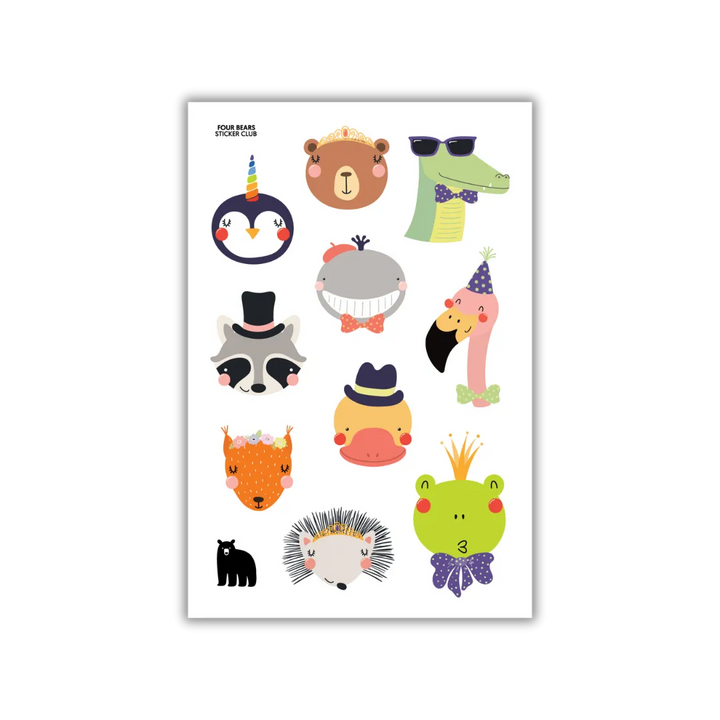 All Sticker Sheets – Four Bears Sticker Club
