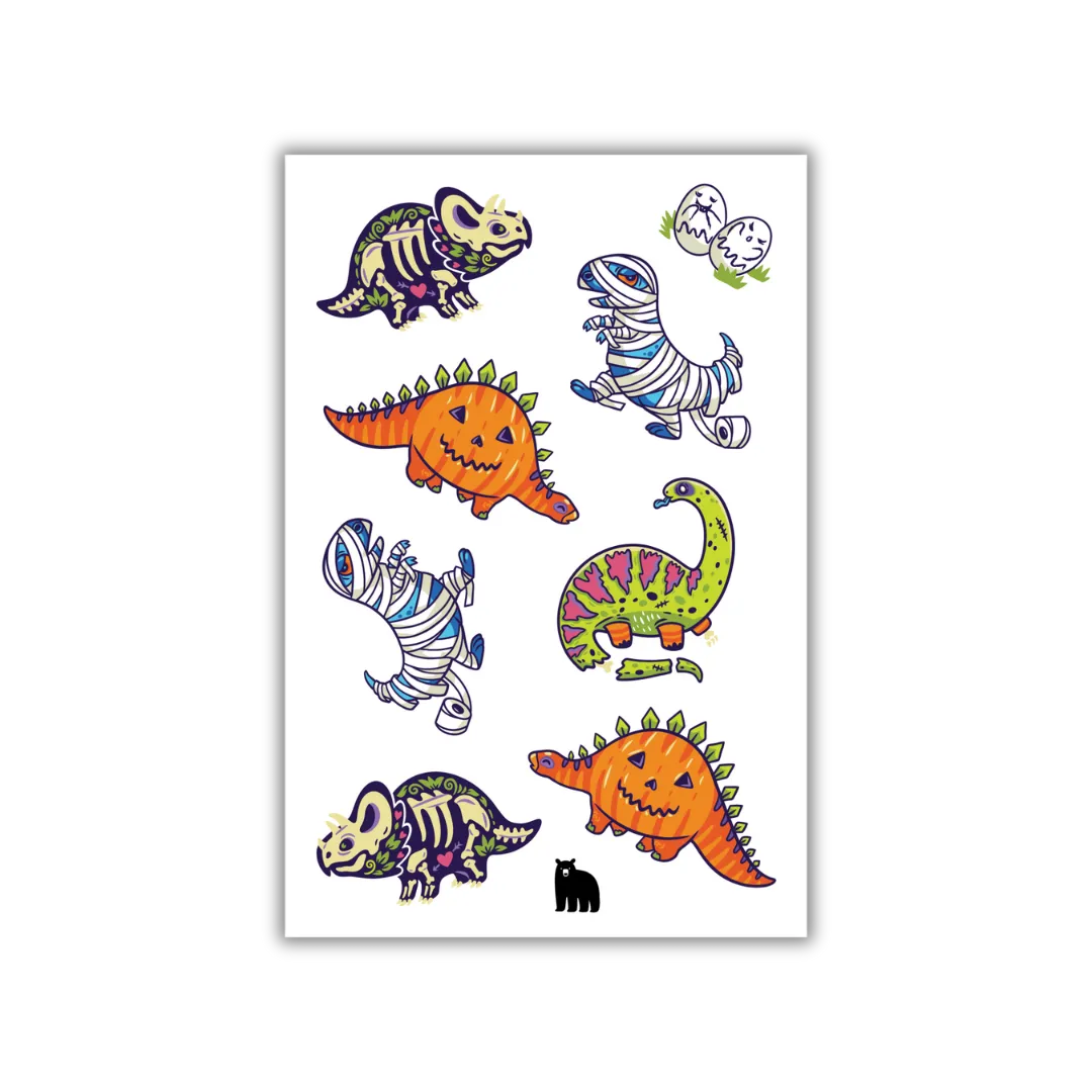 Trick Rawr Treat - Four Bears Sticker Club