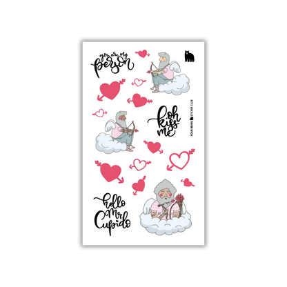 Mr. Cupid - Four Bears Sticker Club