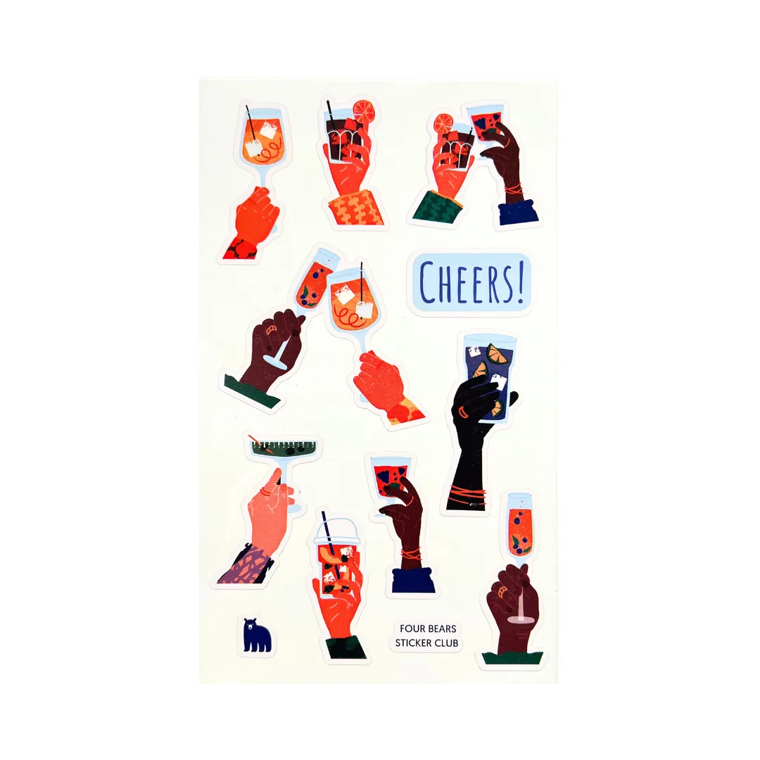 Cheers - Four Bears Sticker Club