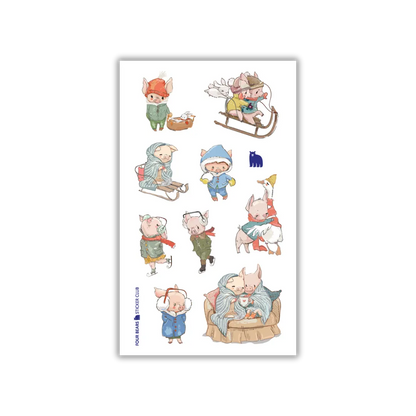 Polar Pigs - Four Bears Sticker Club