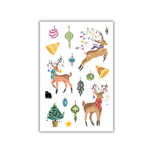 Rein-ing Holiday Cheer - Four Bears Sticker Club